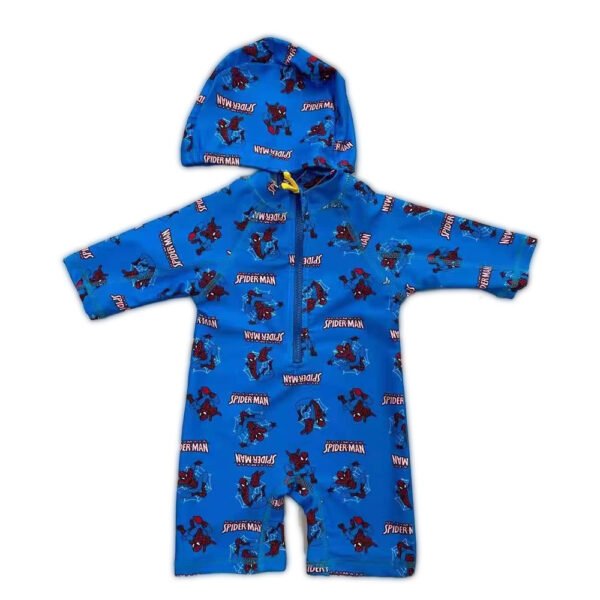 Baby One Piece Salobet Swimsuit (3 sizes From Zero to 18M) # A - Mix & Max - Sizes: 0-6 M, 12-18 M, 6-12 M