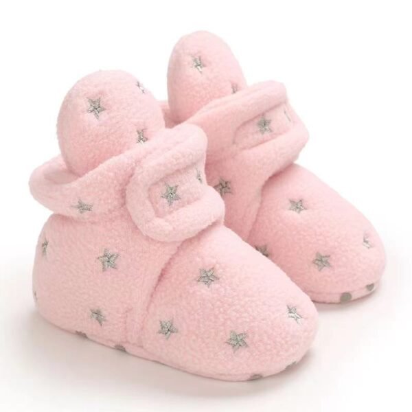Baby Shoes 3 Sizes 1/2/3 (from Zero to 18 Months) #B258 - Mix and Max - Sizes: 0-6 M 11cm, 6-12 M 12cm, 12-18 M 13cm - Image 3