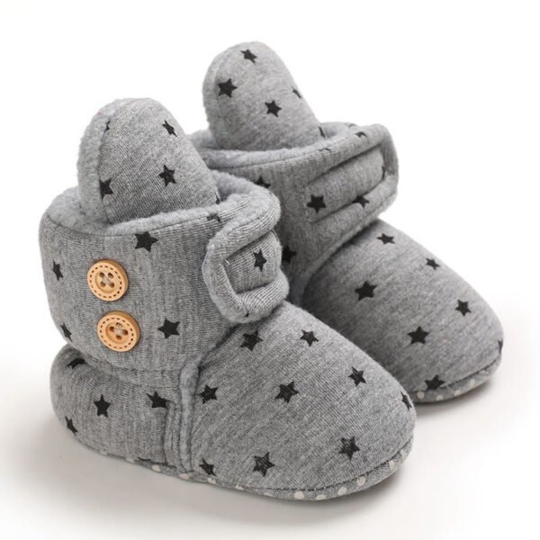 Baby Shoes 3 Sizes 1/2/3 (from Zero to 18 Months) #B260 - Mix and Max - Sizes: 0-6 M 11cm, 6-12 M 12cm, 12-18 M 13cm - Image 4