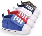 Baby Shoes 3 Sizes 1/2/3 (from Zero to 18 Months) #C390 - Mix and Max - Sizes: 0-6 M 11cm, 6-12 M 12cm, 12-18 M 13cm - Image 3