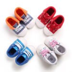Baby Shoes 3 Sizes 1/2/3 (from Zero to 18 Months) #C286 - Mix and Max - Sizes: 0-6 M 11cm, 6-12 M 12cm, 12-18 M 13cm - Image 2
