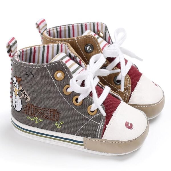 Baby Shoes 3 Sizes 1/2/3 (from Zero to 18 Months) #C418 - Mix and Max - Sizes: 0-6 M 11cm, 6-12 M 12cm, 12-18 M 13cm - Image 3