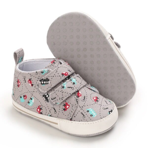 Baby Shoes 3 Sizes 1/2/3 (from Zero to 18 Months) #D37 - Mix and Max - Sizes: 0-6 M 11cm, 6-12 M 12cm, 12-18 M 13cm - Image 3