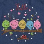 Nursing Baby Apron Cover for Breastfeeding Comfortable with Privacy mosquito Net Window Birds Jeans Mix and Max - Image 11