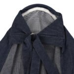 Nursing Baby Apron Cover for Breastfeeding Comfortable with Privacy mosquito Net Window Birds Jeans Mix and Max - Image 13