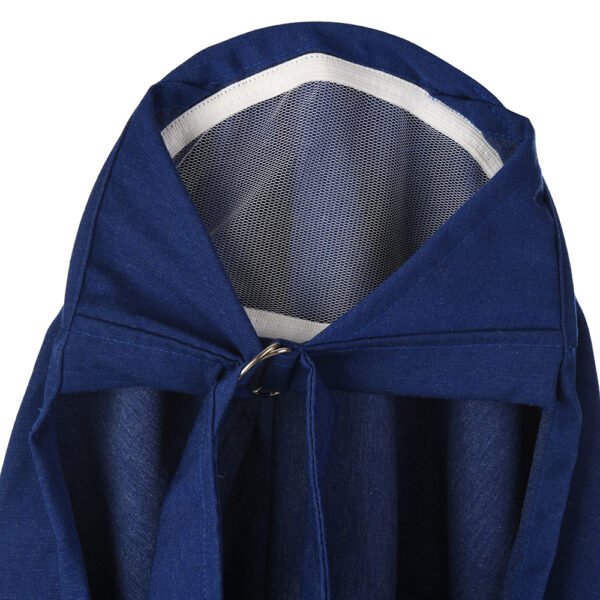 Nursing Baby Apron Cover for Breastfeeding Comfortable with Privacy mosquito Net Window Birds Jeans Mix and Max - Image 9
