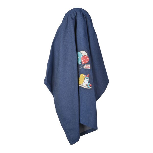 Nursing Baby Apron Cover for Breastfeeding Comfortable with Privacy mosquito Net Window Birds Jeans Mix and Max - Image 7