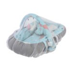 Baby Nest Bed for Newborns Portable Baby Lounger and Sleep Pod Light Blue Mix and Max - Image 7