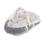 Baby Nest Bed for Newborns Portable Baby Lounger and Sleep Pod White Black Mix and Max