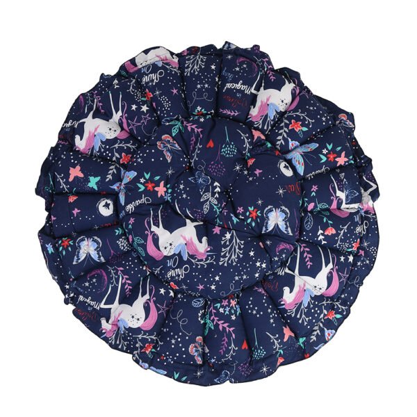 Baby Nest with Soft Toys and Mosquito Net Comfortable Infant Sleeping Bed Multi color Mix and Max - Image 3