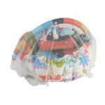 Baby Nest with Soft Toys and Mosquito Net Comfortable Infant Sleeping Bed Multi color Mix and Max - Image 2