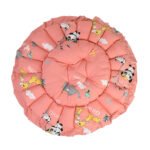 Baby Nest with Soft Toys and Mosquito Net – Comfortable Infant Sleeping Bed simon color Mix and Max