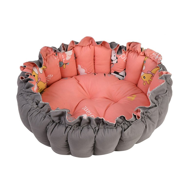 Baby Nest with Soft Toys and Mosquito Net – Comfortable Infant Sleeping Bed Simon color Mix and Max - Image 12