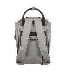 Premium Mum Diaper Backpack – Stylish Multi-Pocket Baby Travel Bag - Mix and Max - Grey and Black1 - Image 7