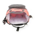 Premium Elegant Mum Large Diaper Backpack bag waterproof multifunction SET 4 in 1 - Mix and Max - Grey and Simon - Image 14