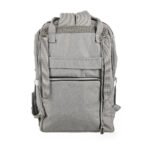 Premium Elegant Mum Large Diaper Backpack bag waterproof multifunction SET 4 in 1 - Mix and Max - Grey 4 - Image 13