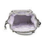 Premium Elegant Mum Large Diaper Backpack bag waterproof multifunction SET 4 in 1 - Mix and Max - Grey 3 - Image 16