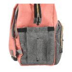 Premium Elegant Mum Large Diaper Backpack bag waterproof - Mix and Max - Grey and Simon - Image 7