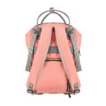 Premium Elegant Mum Large Diaper Backpack bag waterproof - Mix and Max - Grey and Simon - Image 8