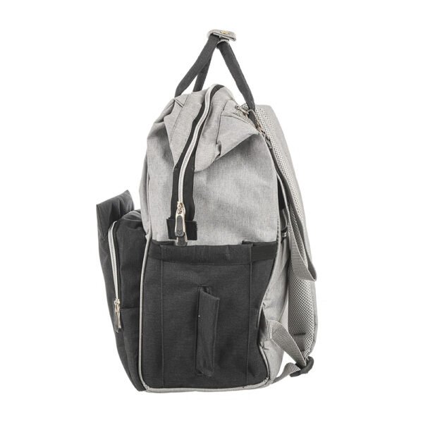 Diaper Backpack organized Large stylish bag waterproof suitable for travel with many pockets Mix and Max - Image 8