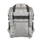 Premium Elegant Mum Large Diaper Backpack bag waterproof - Mix and Max - Grey and Black2 - Image 10