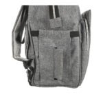 Premium Elegant Mum Large Diaper Backpack bag waterproof multifunction SET 4 in 1 - Mix and Max - Grey 2 - Image 7