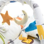 Baby Nest Bed for Newborns Portable Baby Lounger and Sleep Pod Blue White Multi color Mix and Max