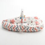 Baby Nest Bed for Newborns Portable Baby Lounger and Sleep Pod Multi color Mix and Max - Image 6