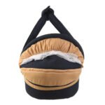 Portable Baby Carrycot Portable Bed Lightweight Carrycot ( Bear on Train Orange Blue color ) - Sizes: 0-12 M - Mix and Max - Image 9