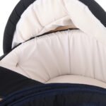 Portable Baby Carrycot Portable Bed Lightweight Carrycot ( Bear on Train Orange Blue color ) - Sizes: 0-12 M - Mix and Max - Image 11