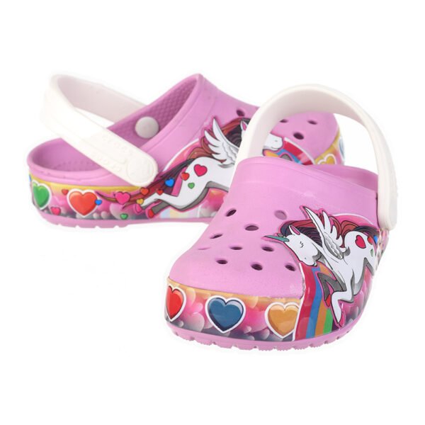 Crocs Disney Cartoon Brand Unisex Kids Clog Shoes Pink - Sizes: From EU 23 to EU 35