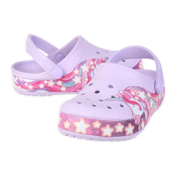 Crocs Disney Cartoon Brand Unisex Kids Clog Shoes - Colors: Purple - Sizes: From EU 23 to EU 35