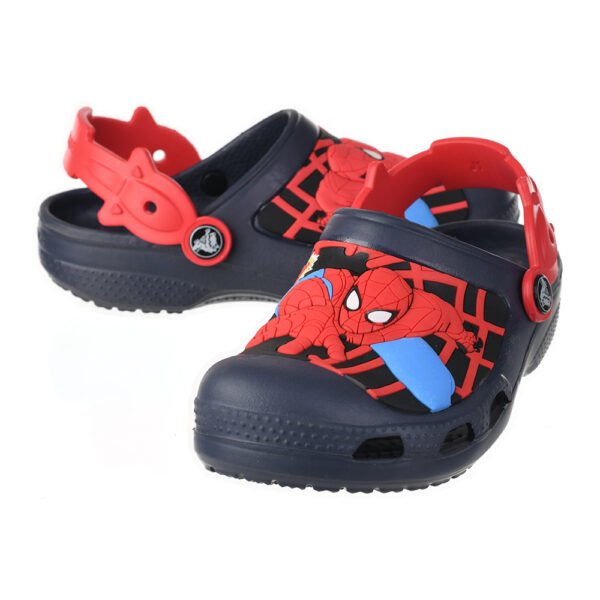 Crocs Disney Cartoon Brand Unisex Kids Clog Shoes Spider Black - Sizes: From EU 22 to EU 35