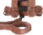 2-in-1 Child Safety Harness deluxe Animal Shape backpack Cotton 100% - Doggy - Mix and Max - Colors: Beige, Fuchsia, and Light Blue - Sizes: 0-24 M - Image 4