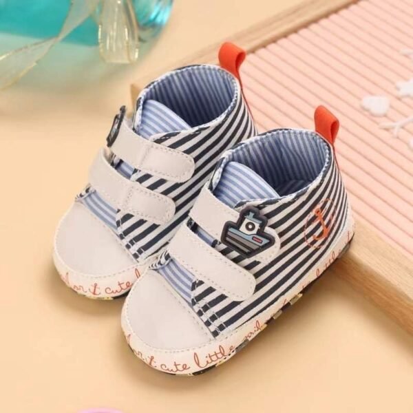 Baby Shoes 3 Sizes 1/2/3 (from Zero to 18 Months) #C298 - Mix & Max - Sizes: 0-6 M 11cm, 6-12 M 12cm, 12-18 M 13cm
