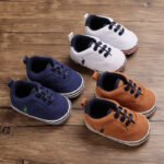 Baby Shoes 3 Sizes 1/2/3 (from Zero to 18 Months) #C134 - Mix and Max - Sizes: 0-6 M 11cm, 6-12 M 12cm, 12-18 M 13cm