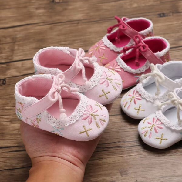 Baby Shoes 3 Sizes 1/2/3 (from Zero to 18 Months) #C550 - Mix and Max - Sizes: 0-6 M 11cm, 6-12 M 12cm, 12-18 M 13cm - Image 9