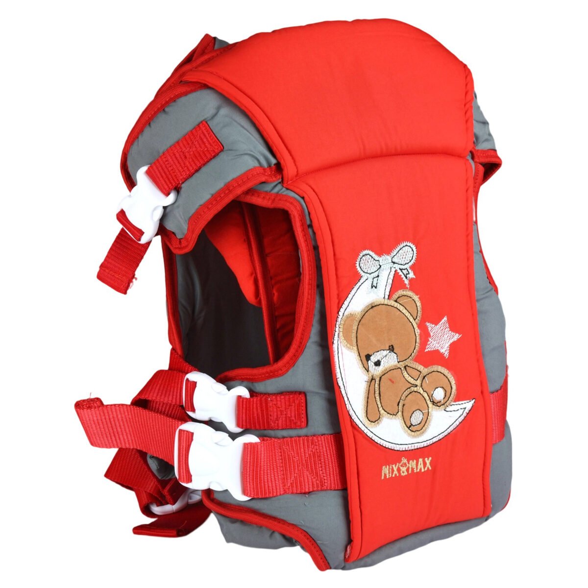 Baby Carrier 4 Positions 4 in 1 (Red # 315) - Mix and Max - Sizes: 0-24 M - Image 1