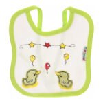 Multi-colors Bib with embroidery with diaper back Average size 27*19cm (2 Pieces) - Mix and Max - Colors: Fuchsia, Grey, and Light Blue - Sizes: 0-18 - Image 19