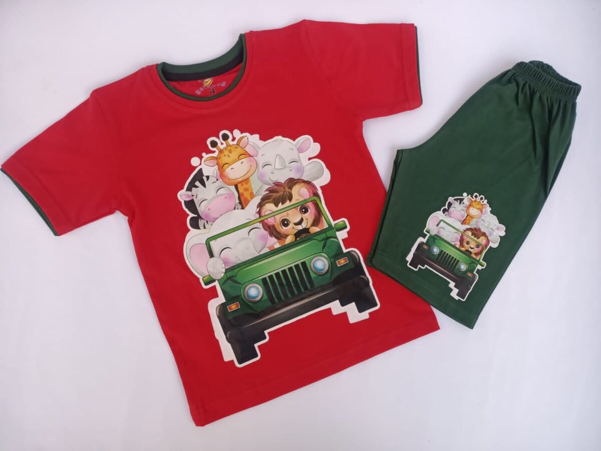 Kid Cotton 100% Pajama size 1 Year to 5 Years Old (5 Sizes) - Code 1020 - Mix and Max - Sizes: From 1 Y to 5 Y - Image 7