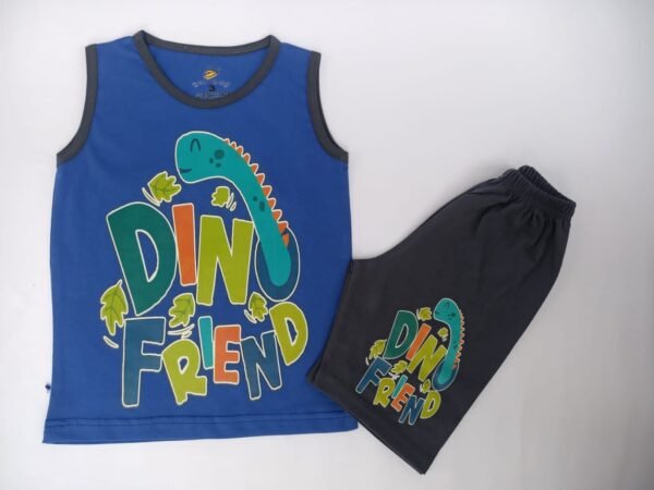 Kid Cotton 100% Pajama size 1 Year to 5 Years Old (5 Sizes) - Code 1005 - Mix and Max - Sizes: From 1 Y to 5 Y - Image 7