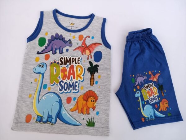 Kid Cotton 100% Pajama size 1 Year to 5 Years Old (5 Sizes) - Code 1030 - Mix and Max - Sizes: From 1 Y to 5 Y - Image 7