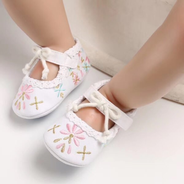 Baby Shoes 3 Sizes 1/2/3 (from Zero to 18 Months) #C550 - Mix and Max - Sizes: 0-6 M 11cm, 6-12 M 12cm, 12-18 M 13cm - Image 4
