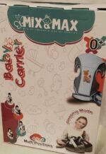 Baby multi position Carrier 4 in 1 (Beige # 314) - Mix and Max - Colors: Fuchsia and Light Blue - Sizes: 0-24 M - Image 6