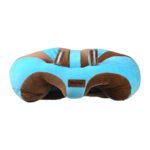 Baby Sitting Support Seat Sofa Plush Soft baby Learning to Sit Chair Keep Sitting Posture Comfortable for 3-16 Months washable Cotton 100% # 485 - Mix and Max - Colors: Blue, Brown, Fuchsia, and Grey - Sizes: 0-18 M - Image 8