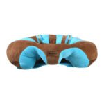 Baby Sitting Support Seat Sofa Plush Soft baby Learning to Sit Chair Keep Sitting Posture Comfortable for 3-16 Months washable Cotton 100% # 485 - Mix and Max - Colors: Blue, Brown, Fuchsia, and Grey - Sizes: 0-18 M - Image 4