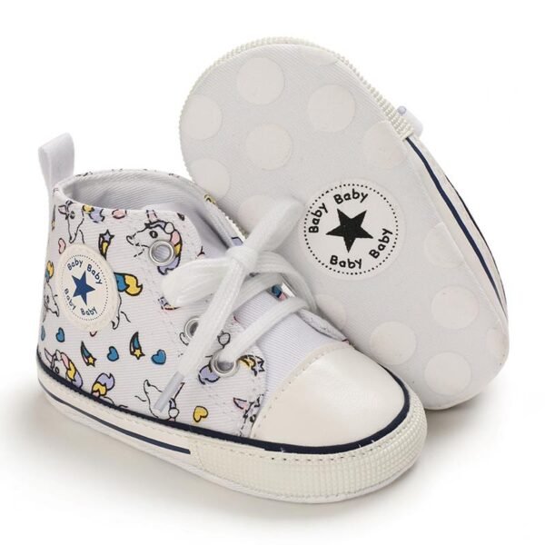 Baby Shoes 3 Sizes 1/2/3 (from Zero to 18 Months) #C666 - Mix and Max - Sizes: 0-6 M 11cm, 6-12 M 12cm, 12-18 M 13cm - Image 4