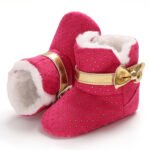 Baby Shoes 3 Sizes 1/2/3 (from Zero to 18 Months) #C231 - Mix and Max - Sizes: 0-6 M 11cm, 6-12 M 12cm, 12-18 M 13cm