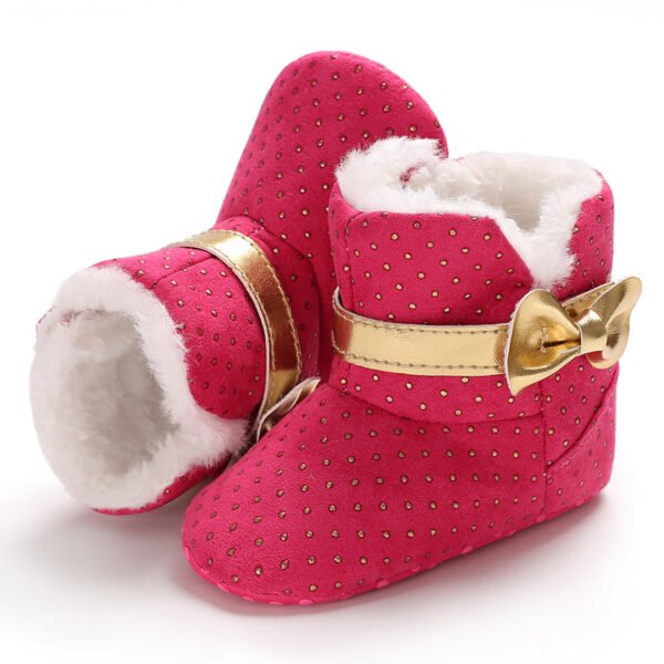 Baby Shoes 3 Sizes 1/2/3 (from Zero to 18 Months) #C231 - Mix and Max - Sizes: 0-6 M 11cm, 6-12 M 12cm, 12-18 M 13cm