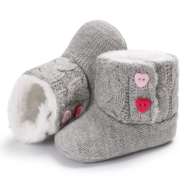Baby Shoes 3 Sizes 1/2/3 (from Zero to 18 Months) - Mix and Max - Sizes: 0-6 M 11cm, 6-12 M 12cm, 12-18 M 13cm